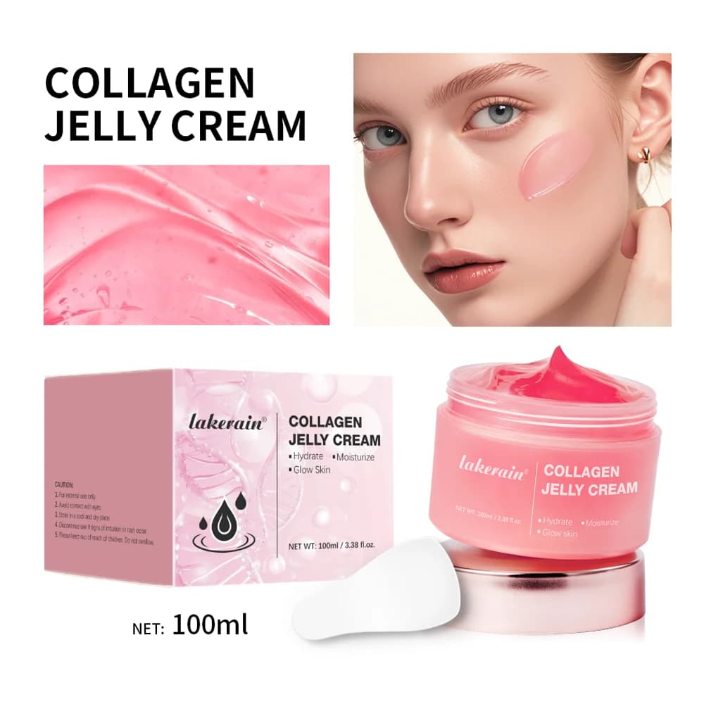 collagen jelly cream with niacinamide in a white jar — image 8
