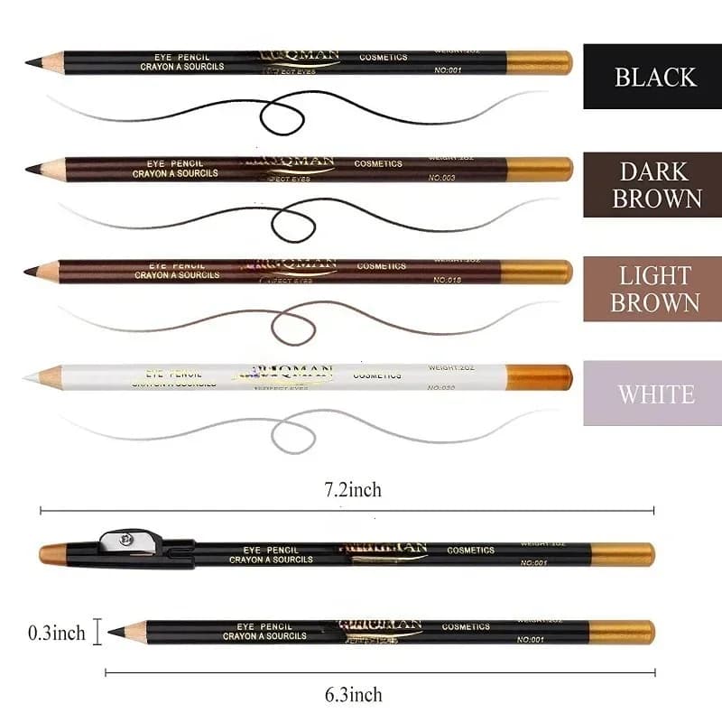 Men's beard edge grooming pencil with built‑in sharpener — image 6