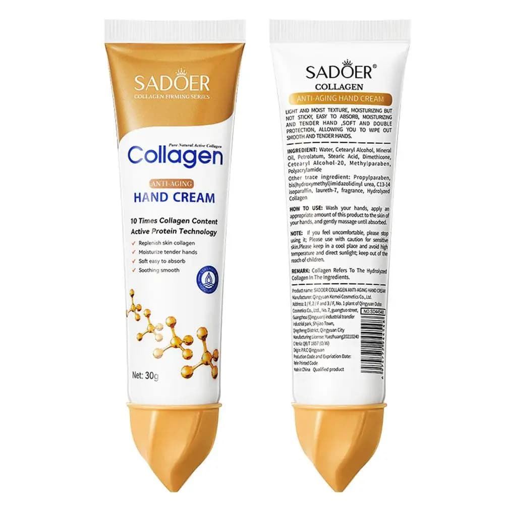 Collagen hand cream tubes, 30 g each, three‑pack — image 4