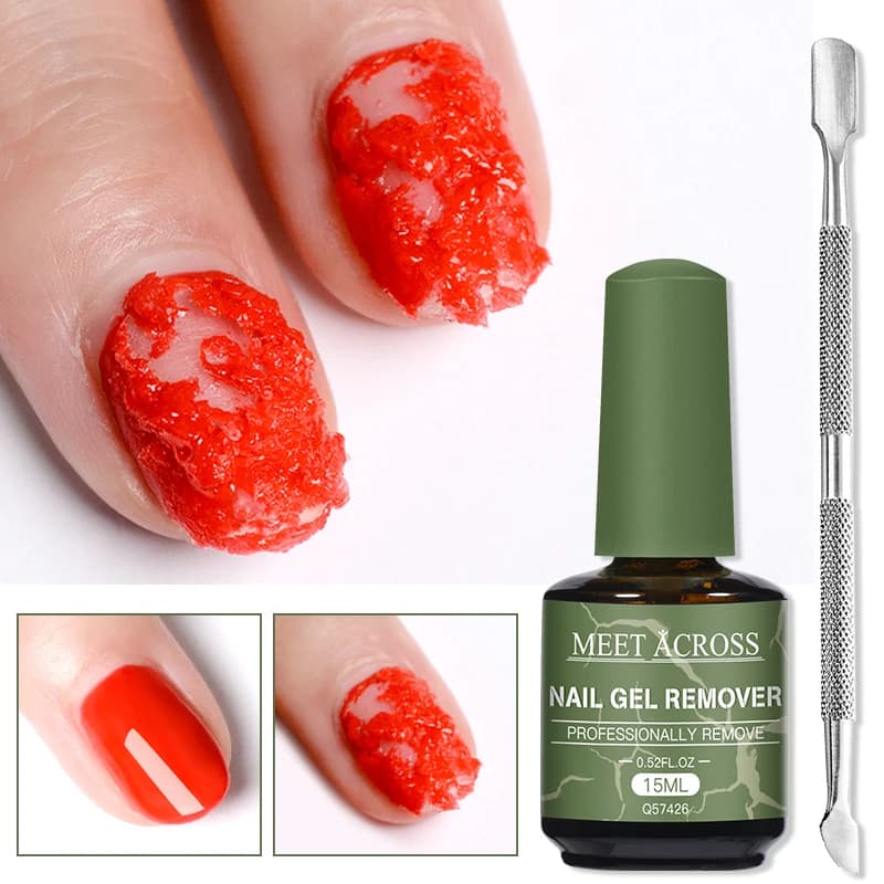 bottle of nail gel remover — image 8