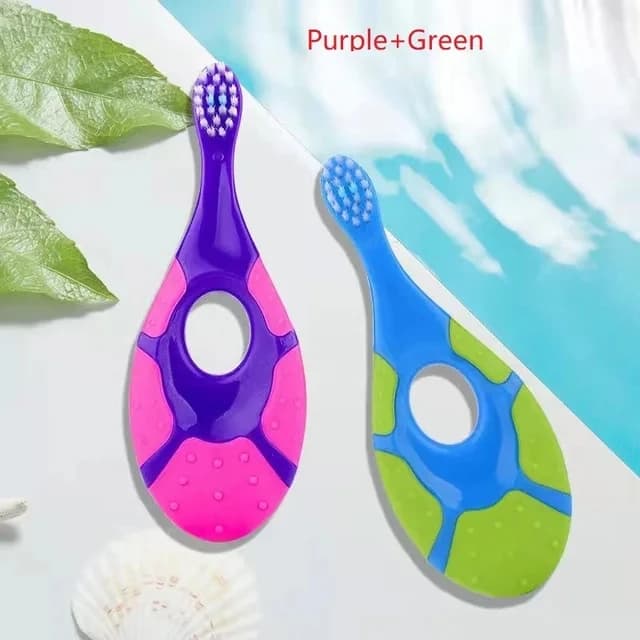 soft-bristle BPA-free toothbrush for toddlers — image 8
