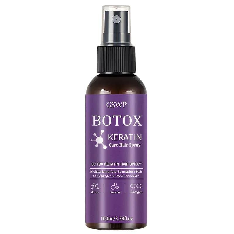 Botox keratin hair spray bottle — image 8