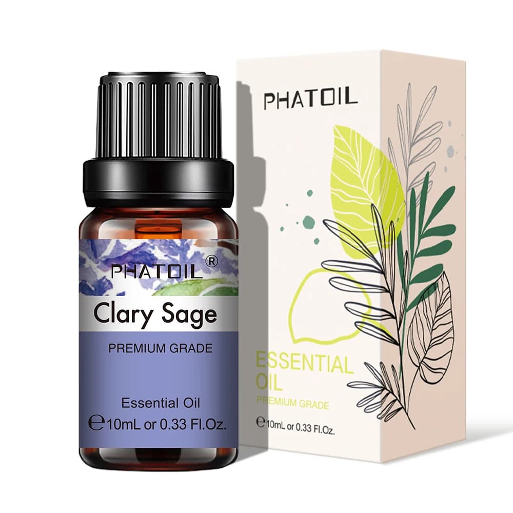 bottle of eucalyptus and lavender essential oil — image 8