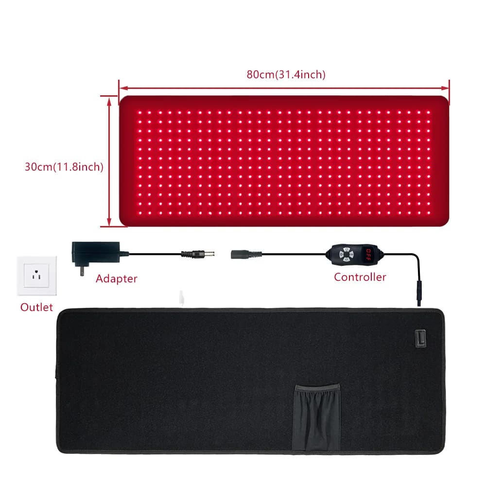 wearable red light therapy pad with dual wavelengths — image 5