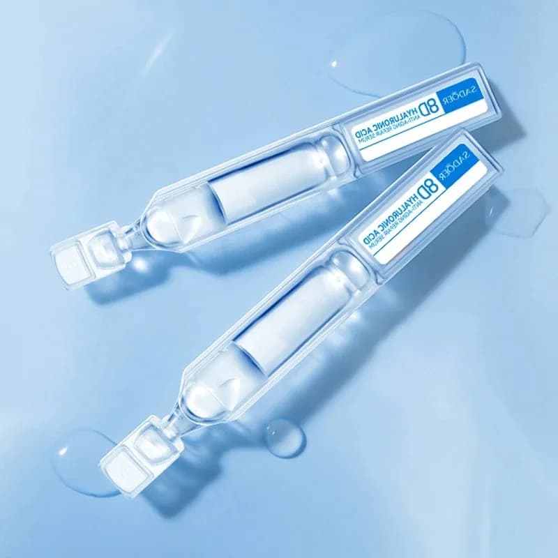 bottled hyaluronic acid face serum with fullerene — image 4