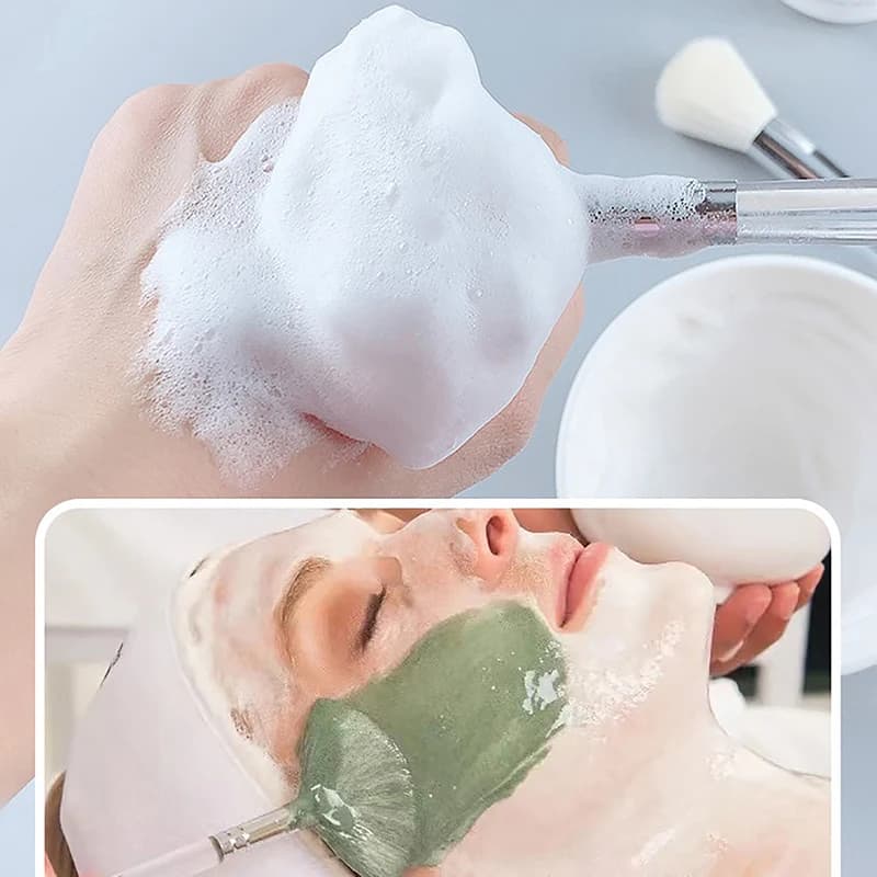 soft bristle facial cleansing brush — image 3