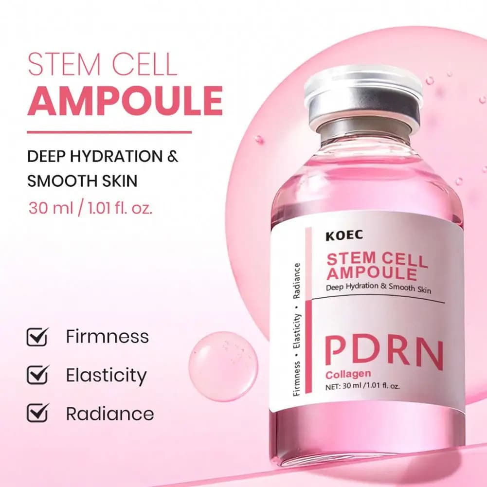 PDRN salmon DNA ampoule face serum bottle — image 3
