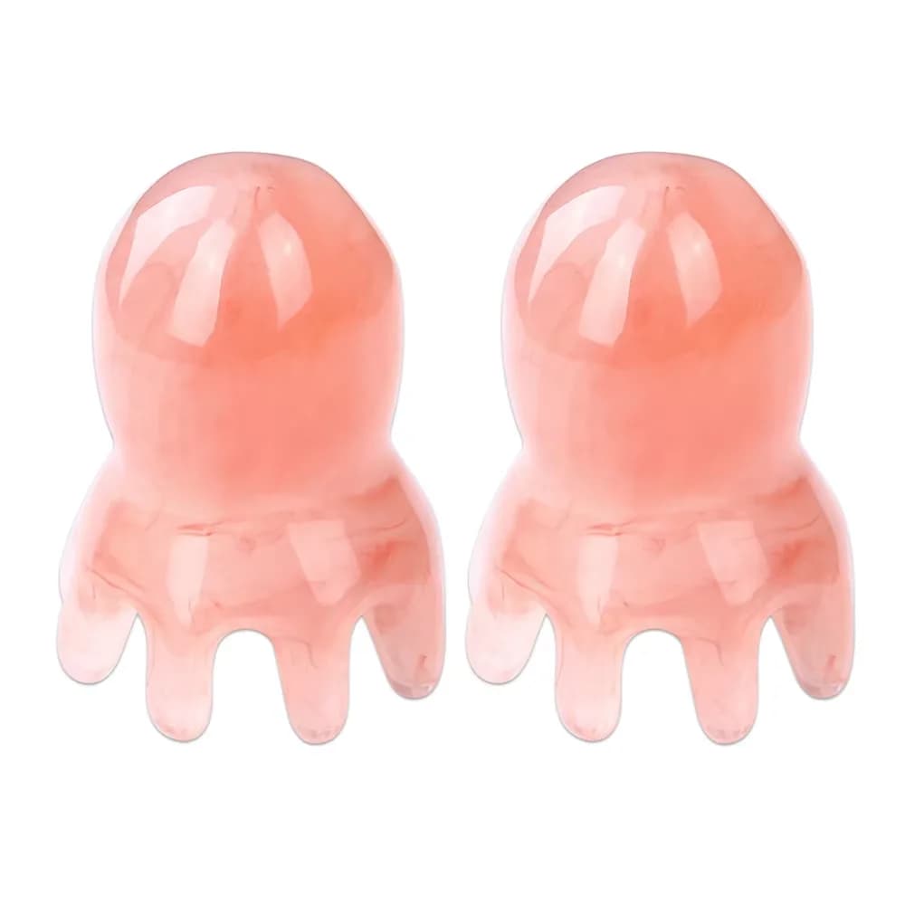 Resin octopus-shaped scalp massage comb — image 1