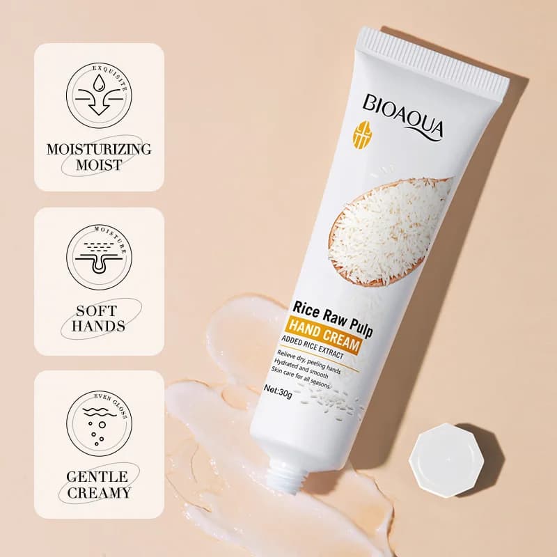 tube of rice hand cream — image 5