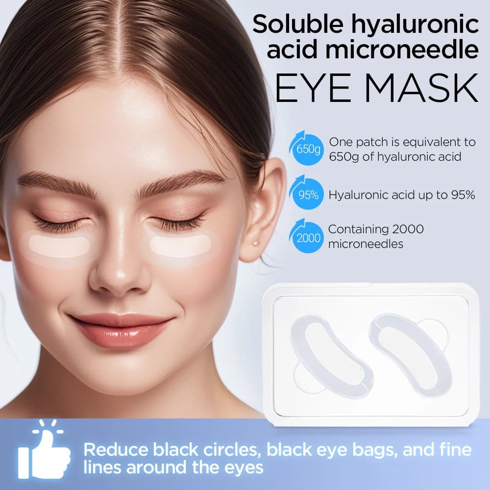 microneedle eye patch with hyaluronic acid — image 6