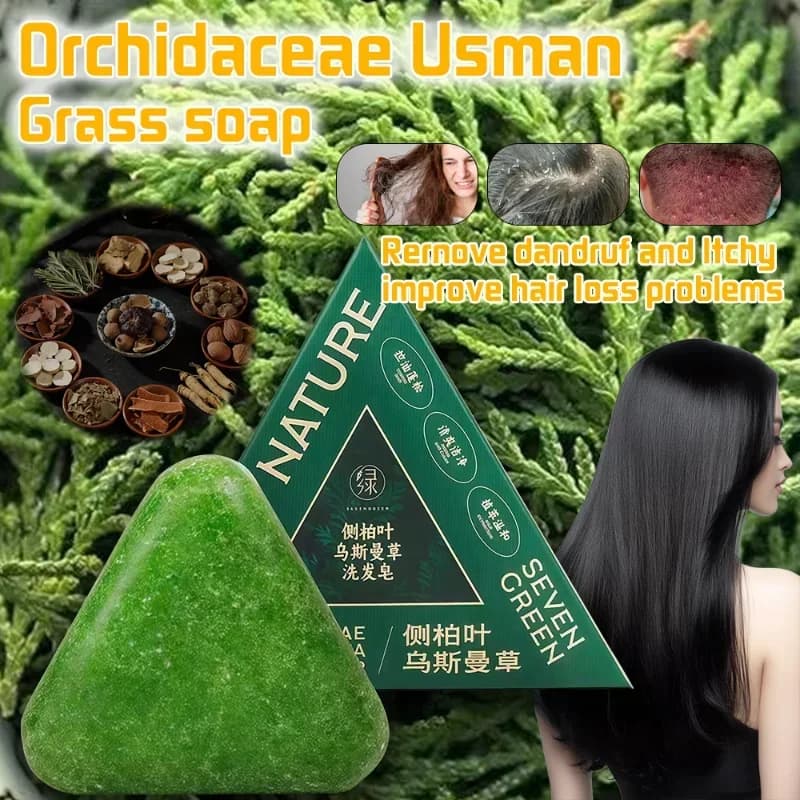 Arborvitae leaf solid shampoo bar — image 5
