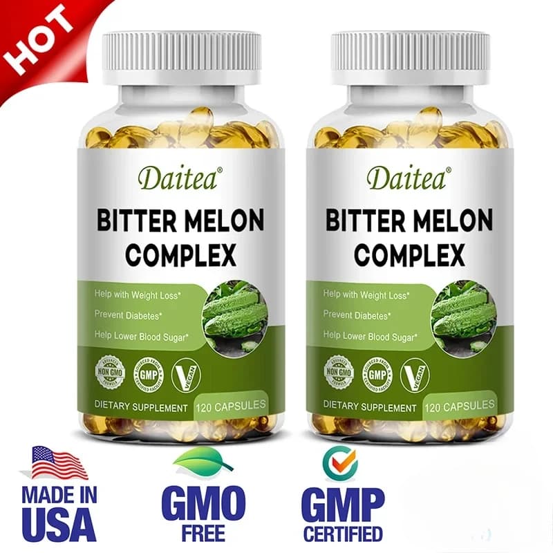 bitter melon extract capsules — image 7