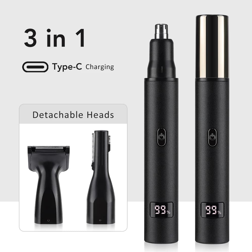 Rechargeable nose hair trimmer for men — image 7