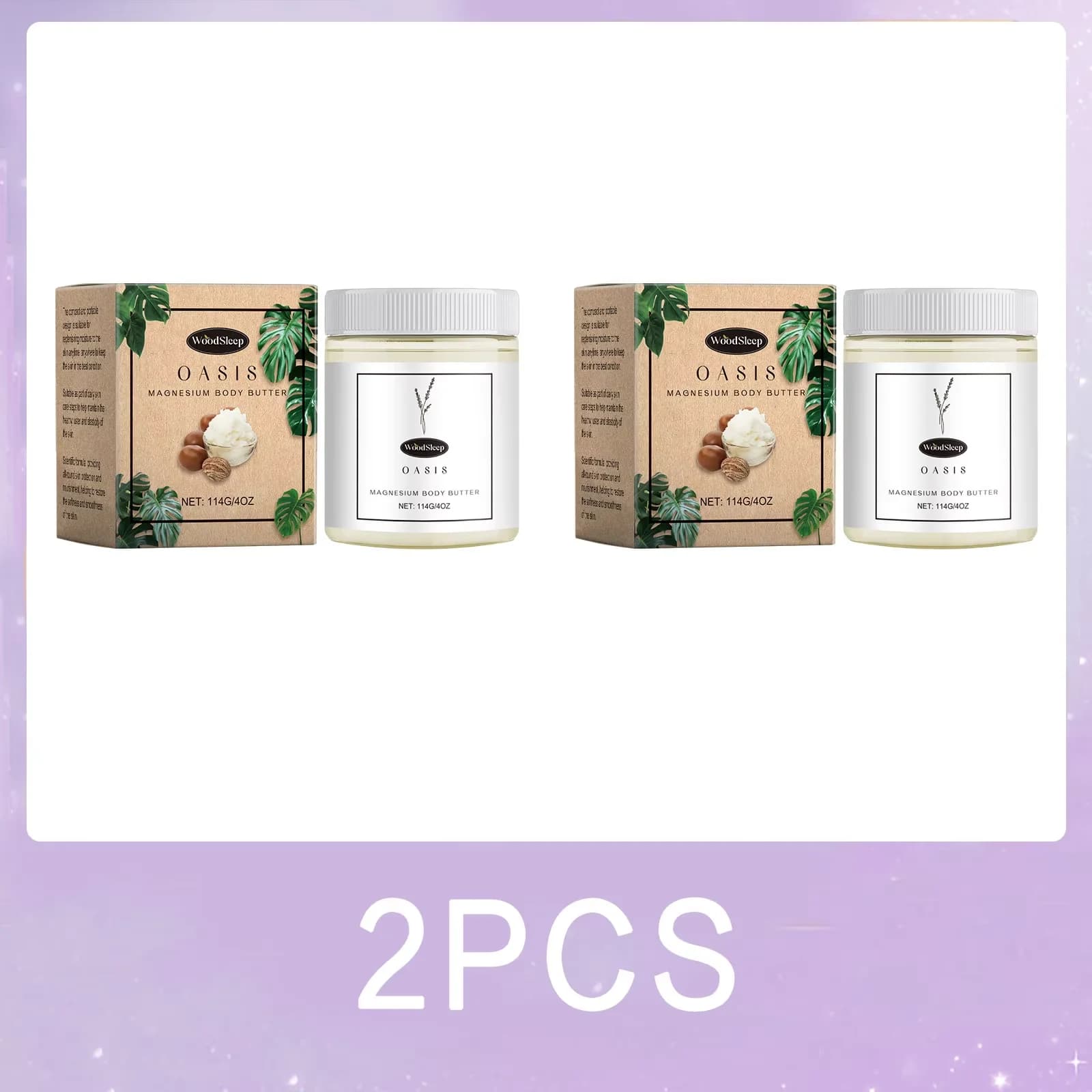 magnesium and shea butter body butter jar — image 7