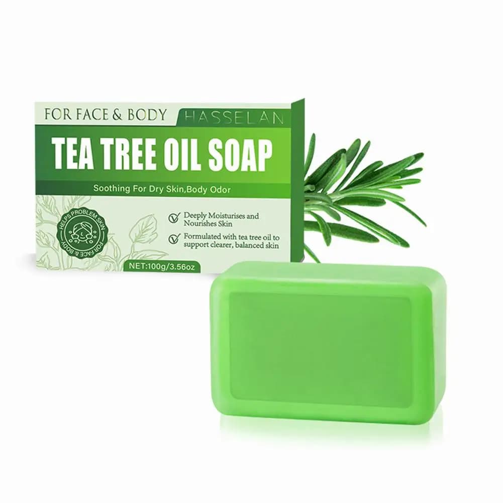 Tea tree soap bar for face and body — image 7