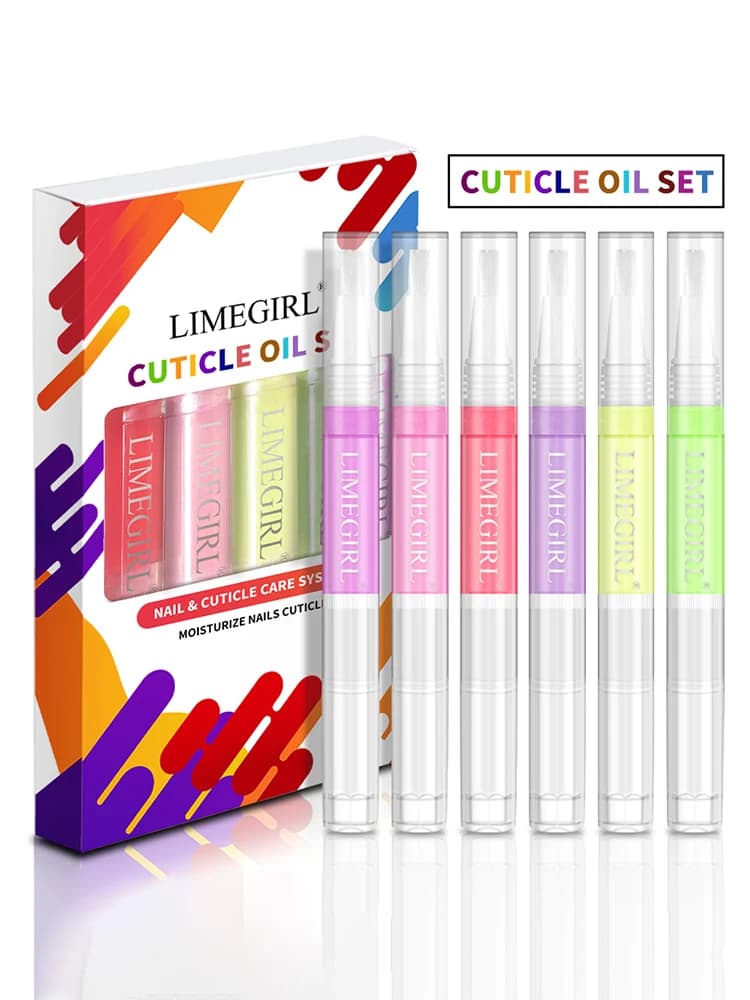Limegirl cuticle oil pen gift set of six — image 7