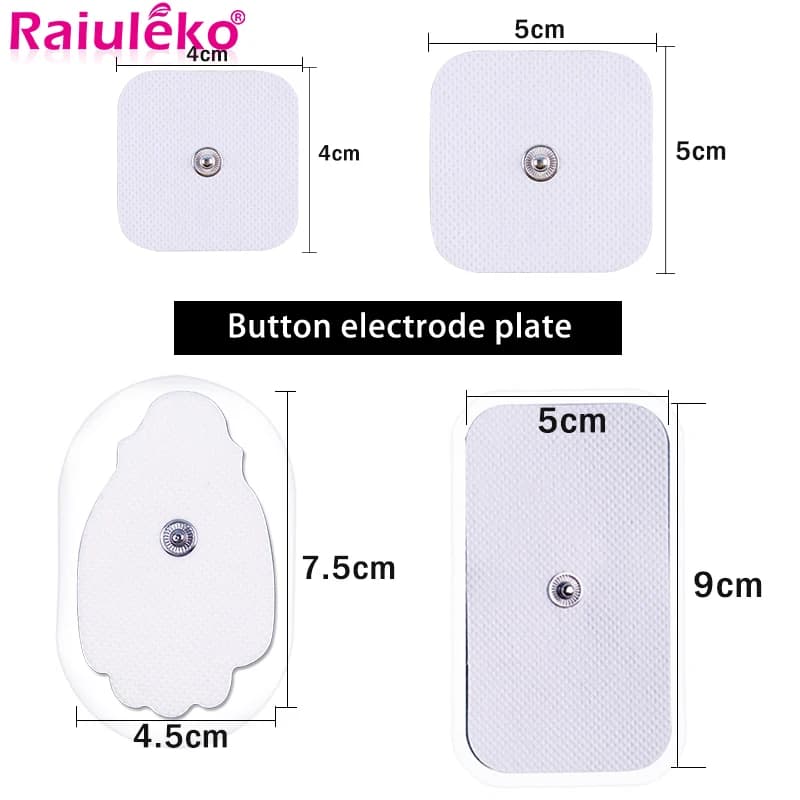 10 Electrode Pads for TENS Therapy