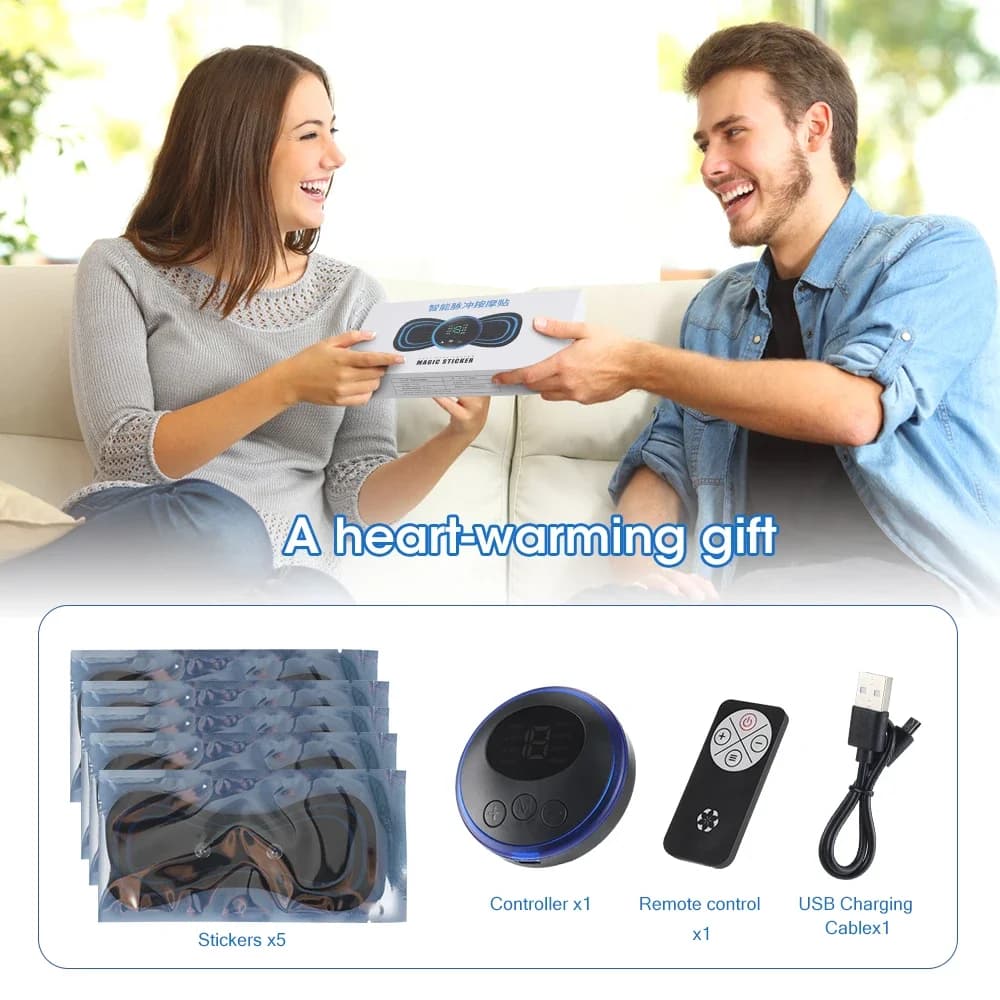 electric neck massager with cervical patch — image 6