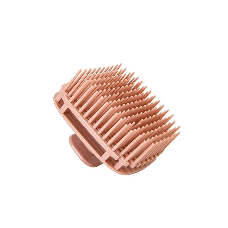 silicone shampoo brush head for scalp massage — image 5