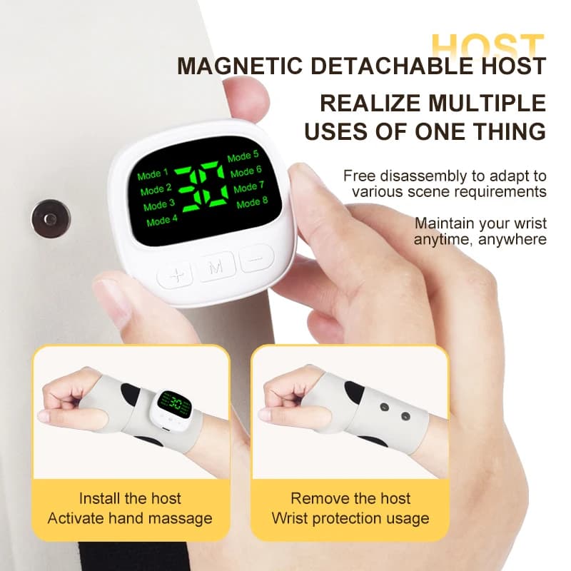 USB rechargeable cordless wrist massager — image 5