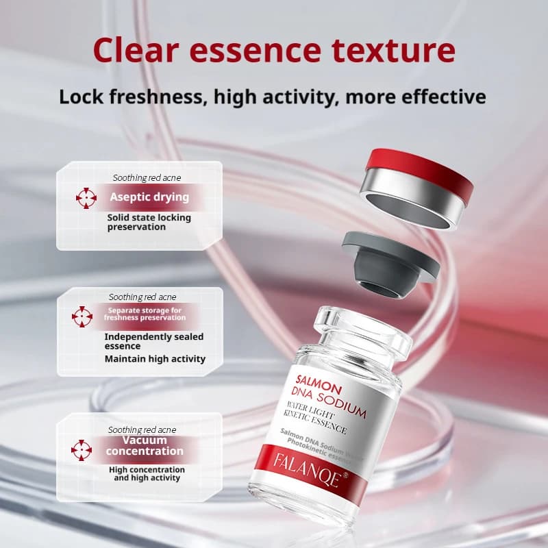 Salmon DNA anti-wrinkle serum ampoule bottle — image 5