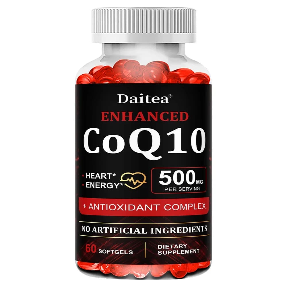CoQ10 500 mg high‑absorption supplement bottle — image 7