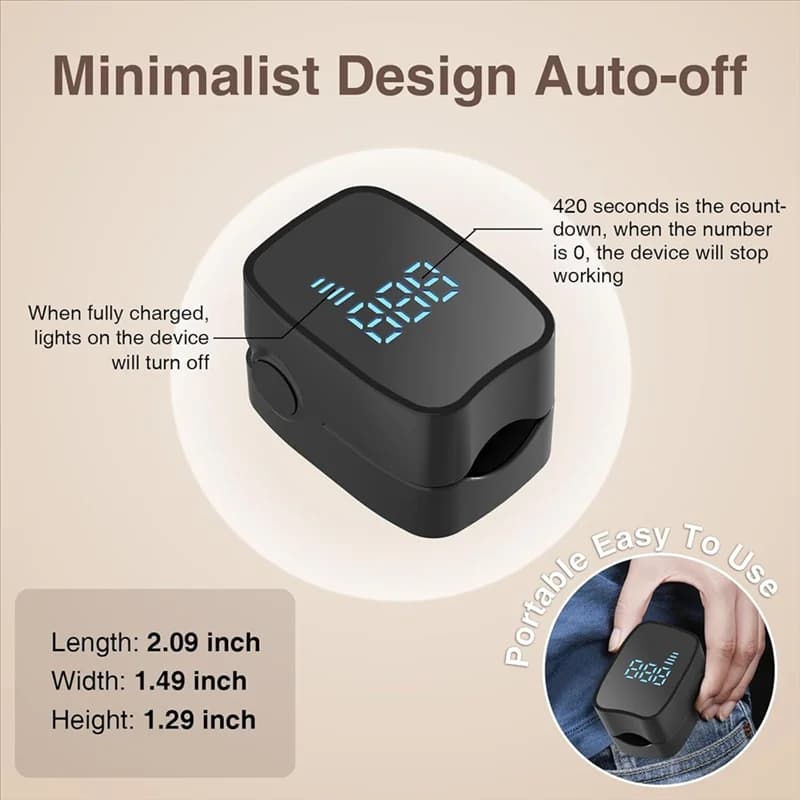 handheld infrared and blue LED nail fungus treatment device — image 4