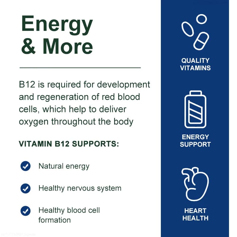 bottle of vitamin b12 capsules — image 6