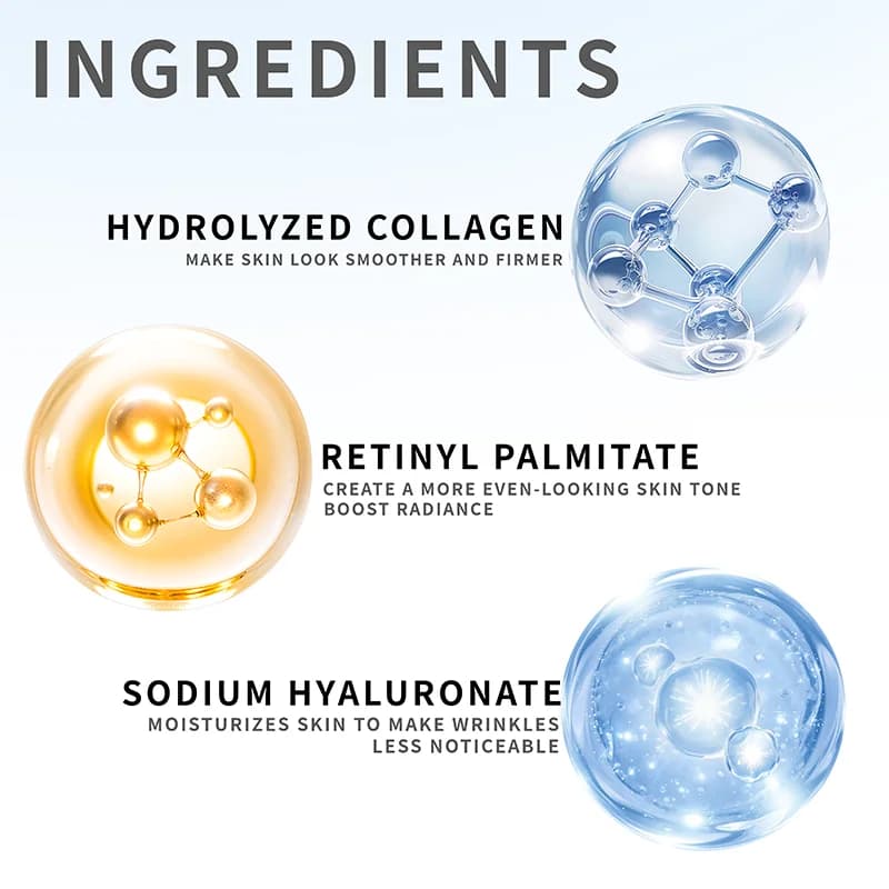Collagen retinol eye mask sheets in a box — image 4