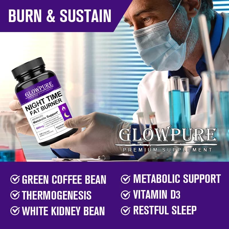 bottle of nighttime metabolism support supplement — image 4