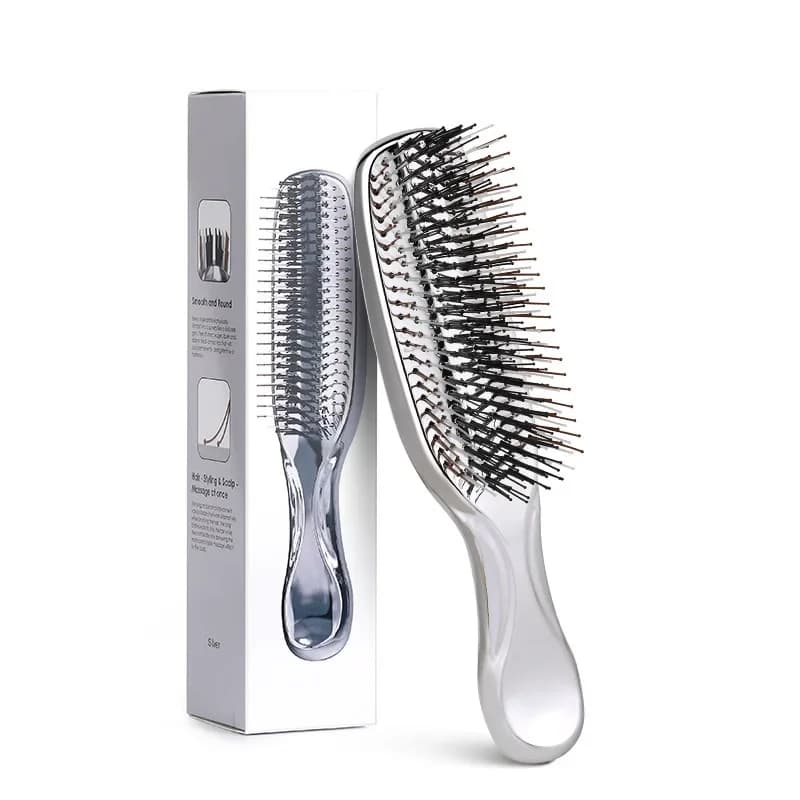 rose gold Japanese scalp massager brush — image 8