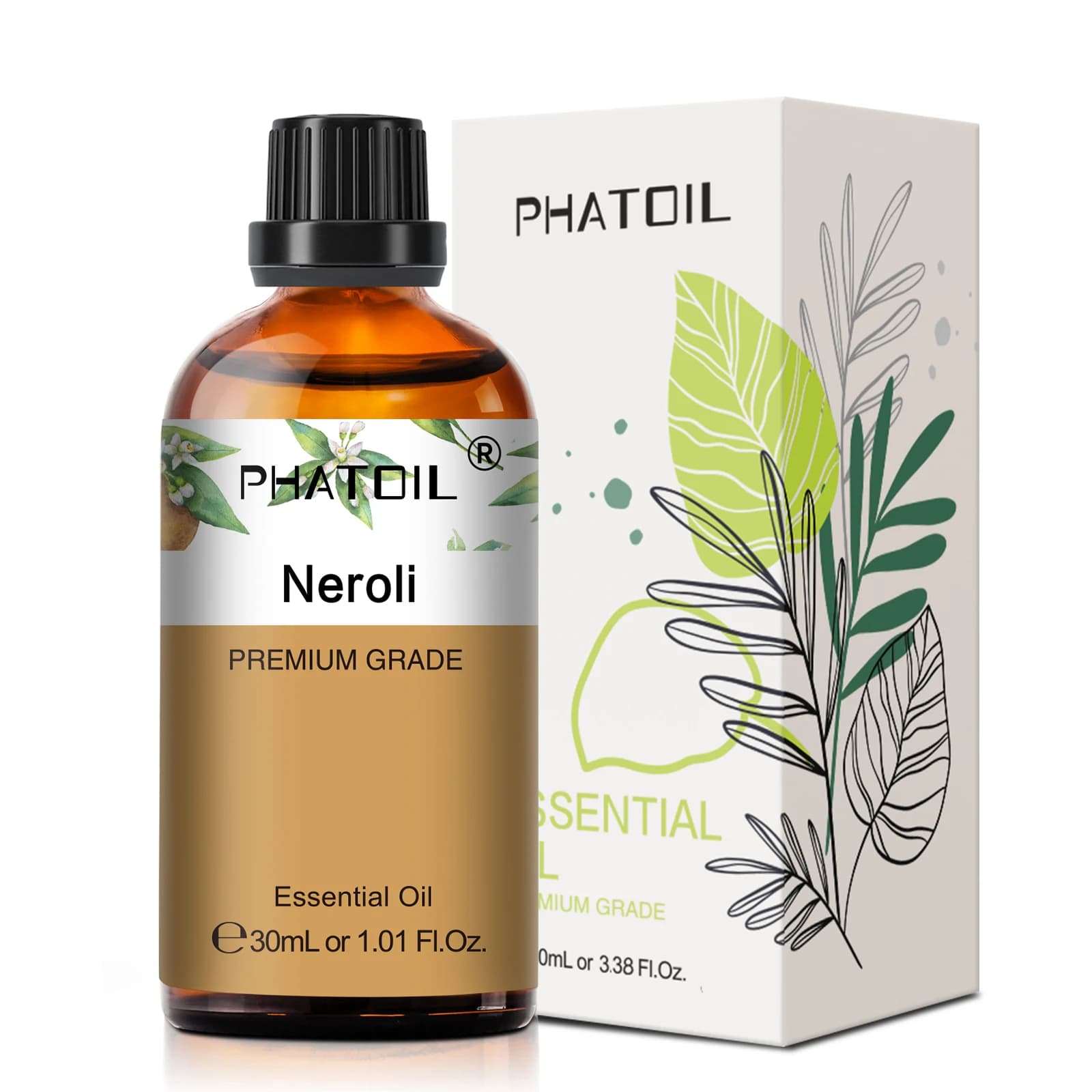 lavender and eucalyptus essential oil bottle — image 7