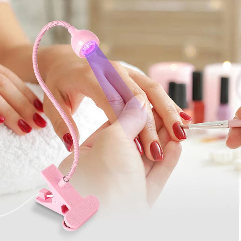 clip-on mini LED UV nail lamp — image 5