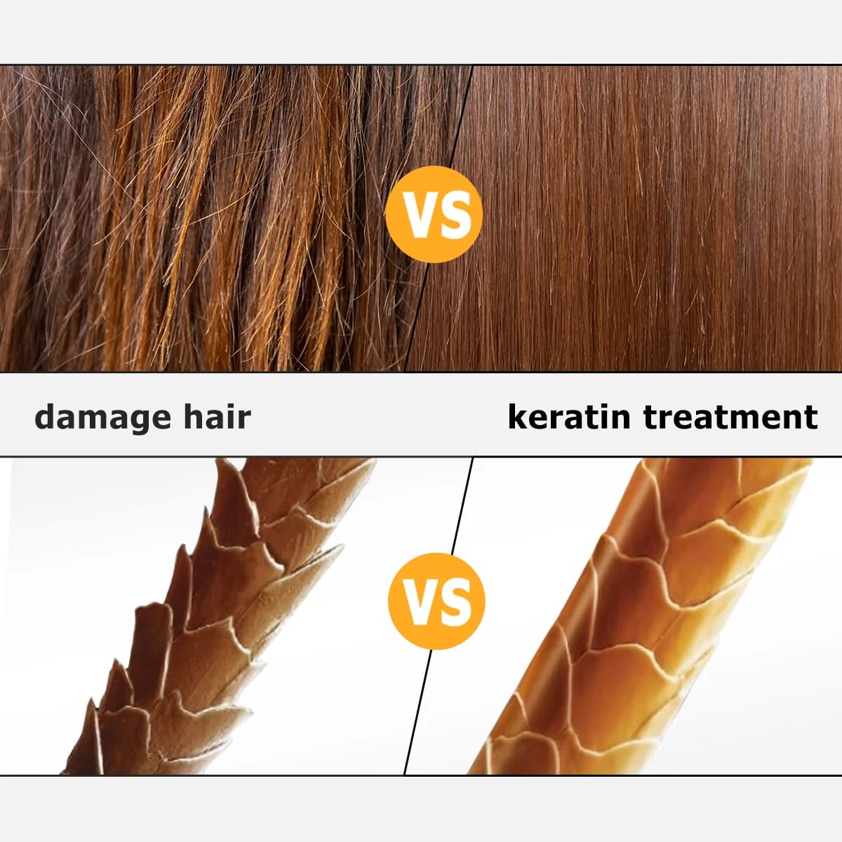 Brazilian keratin hair treatment cream tube — image 3
