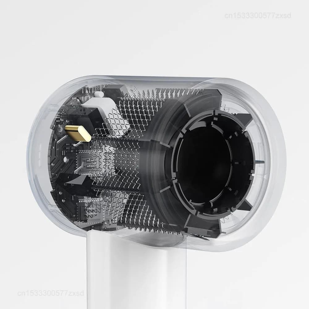Mijia H501 SE hair dryer with nozzle attachment — image 4