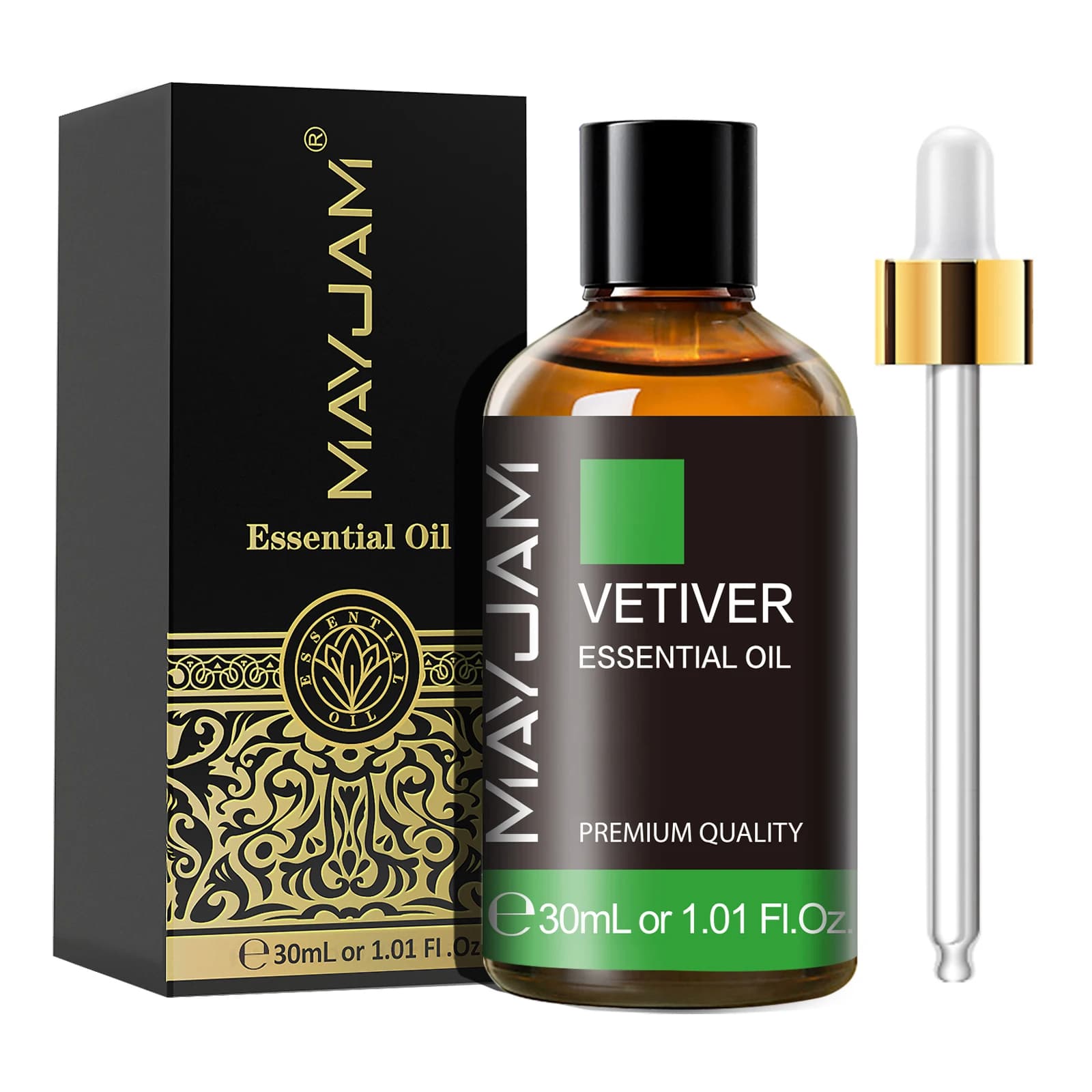 lavender and vanilla aromatherapy essential oil bottle — image 7