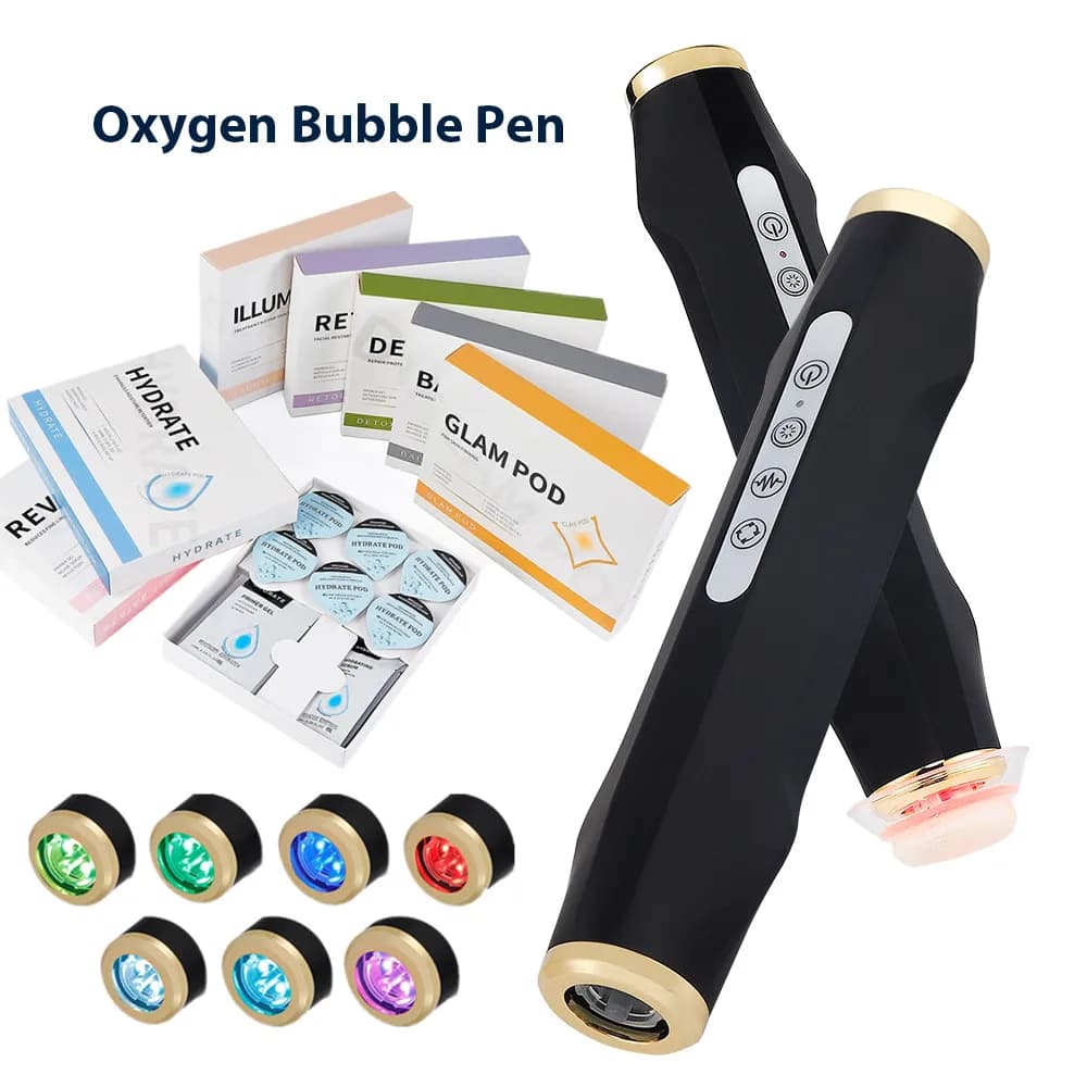 Portable CO2 Oxygen Facial Machine with Bubble Pen
