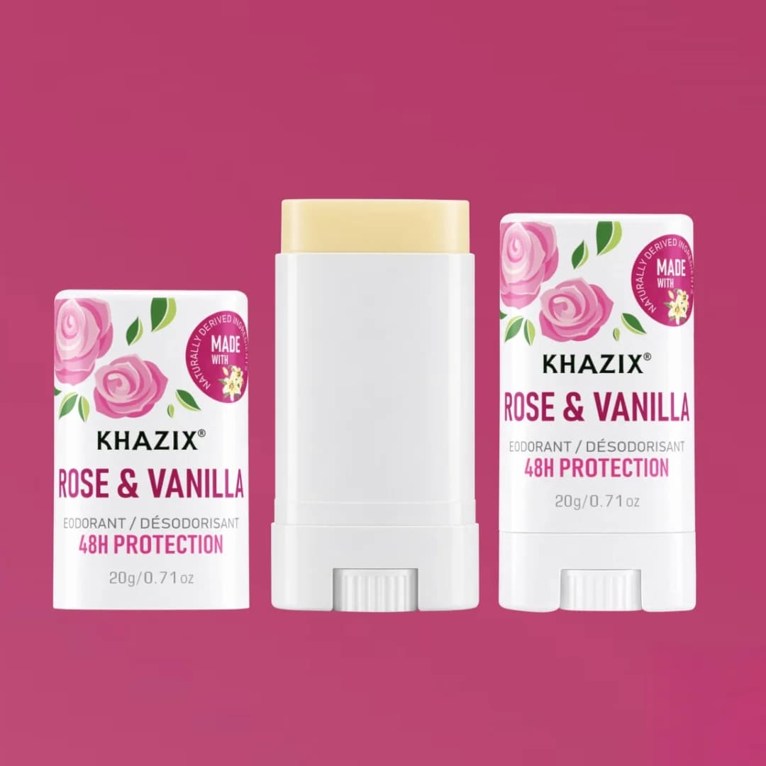 Shea butter deodorant stick in white tube — image 4
