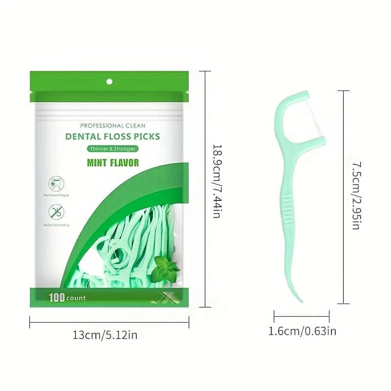 mint flavored ultra fine toothpicks — image 3