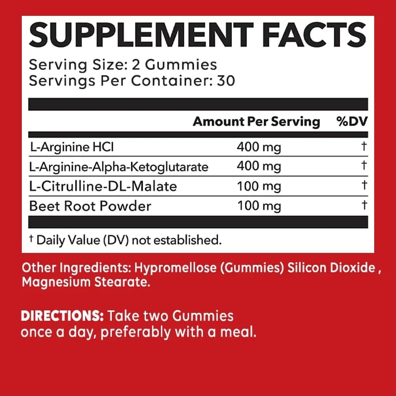 bottle of L-Arginine supplement — image 2