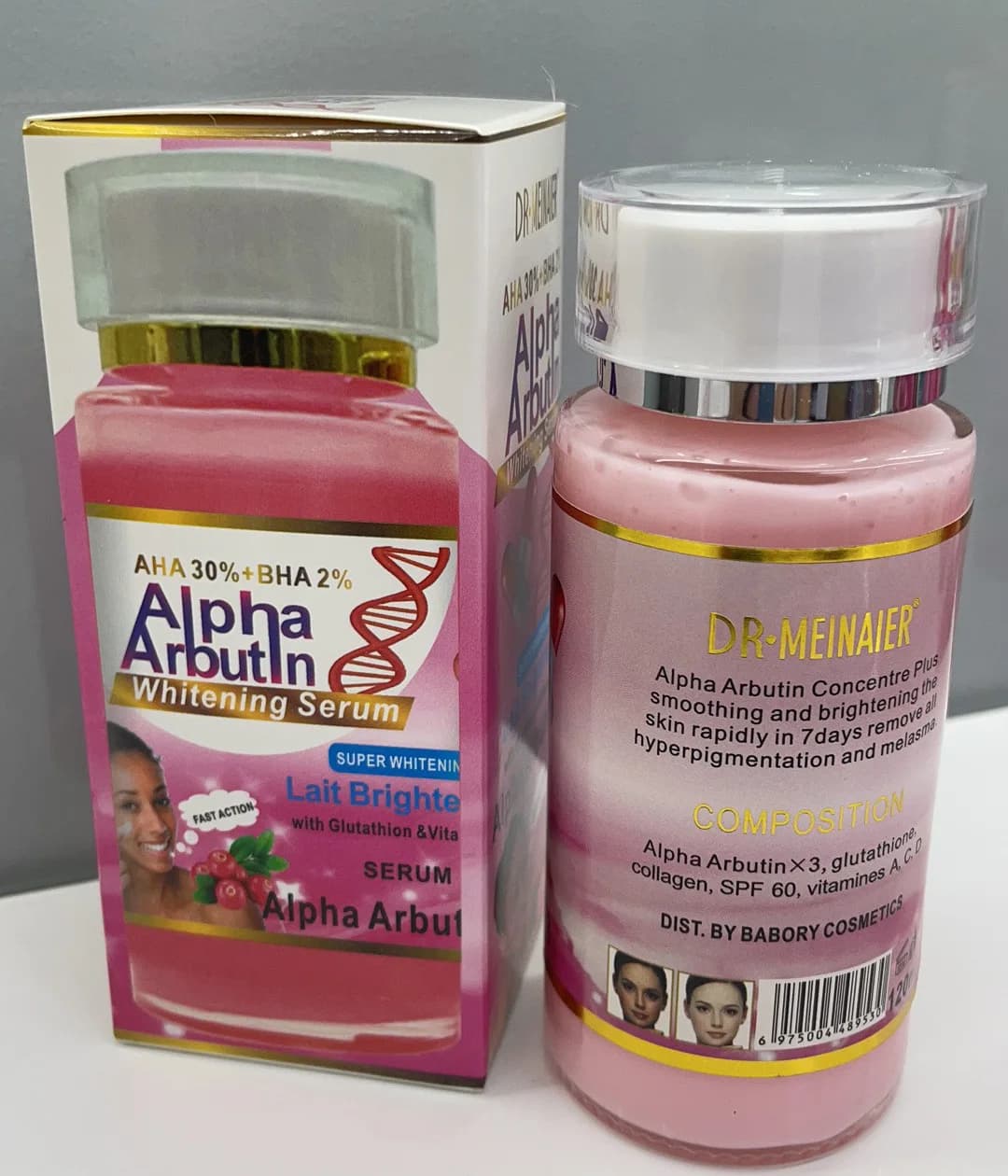 alpha arbutin serum bottle — image 5