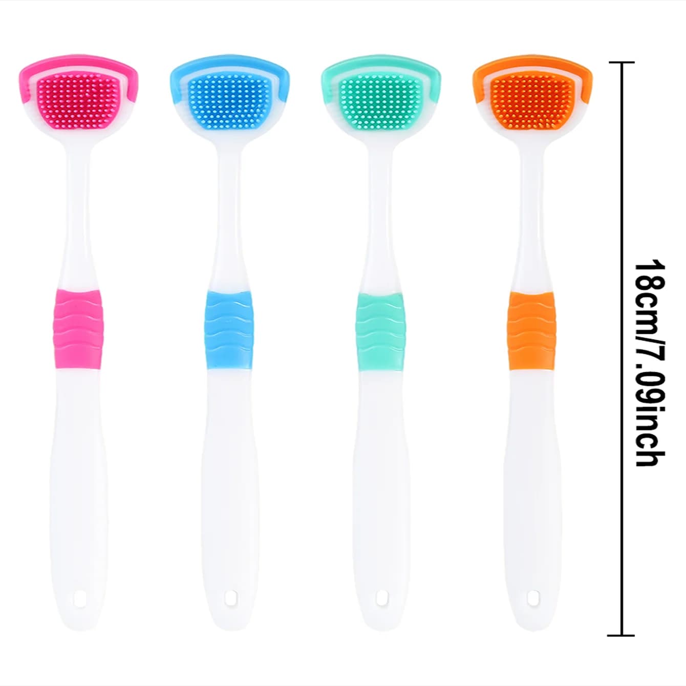 silicone tongue scraper set — image 5