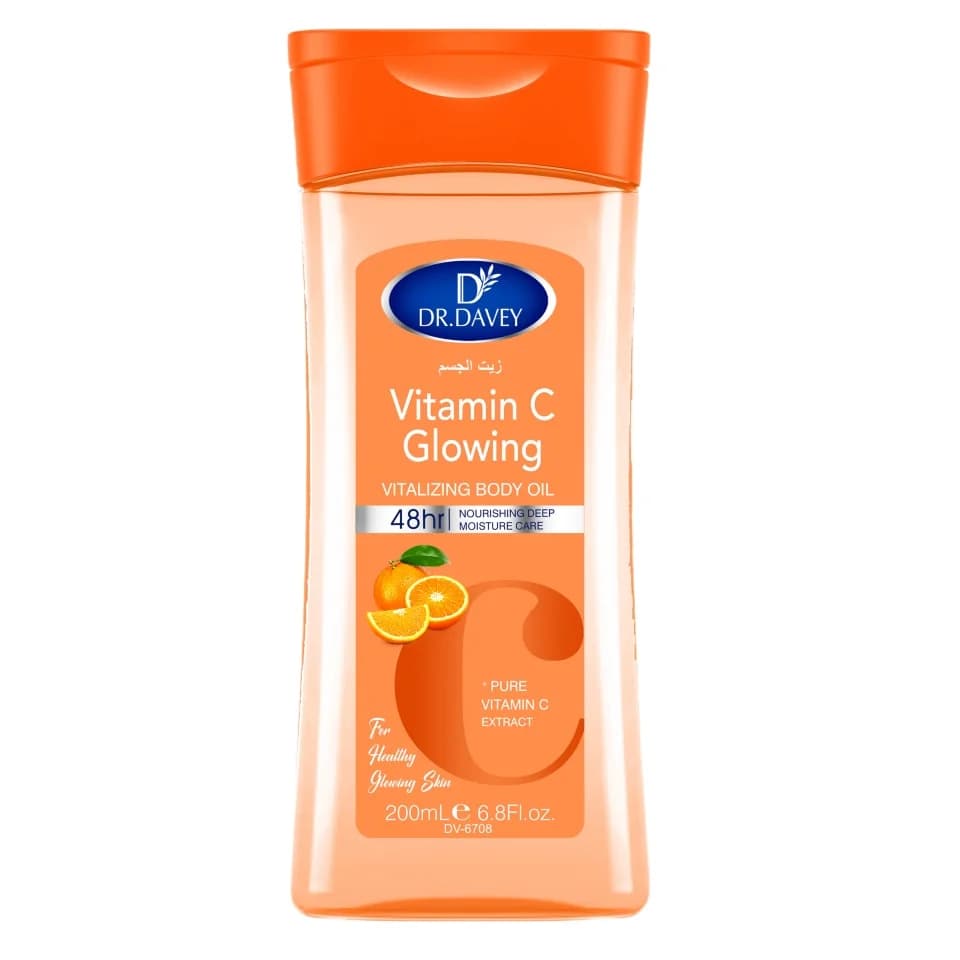 Dr. Davey vitamin C body treatment oil bottle — image 6