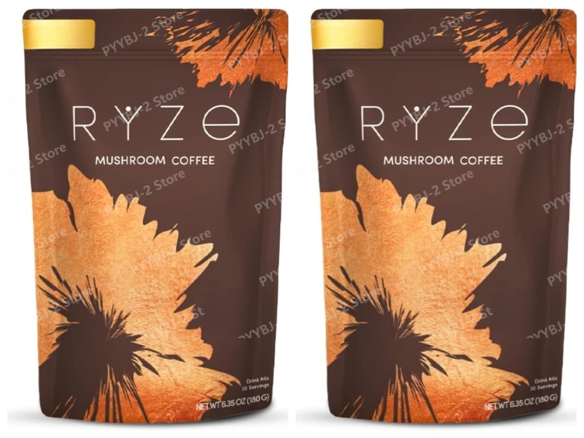 organic mushroom coffee powder with MCT oil — image 8