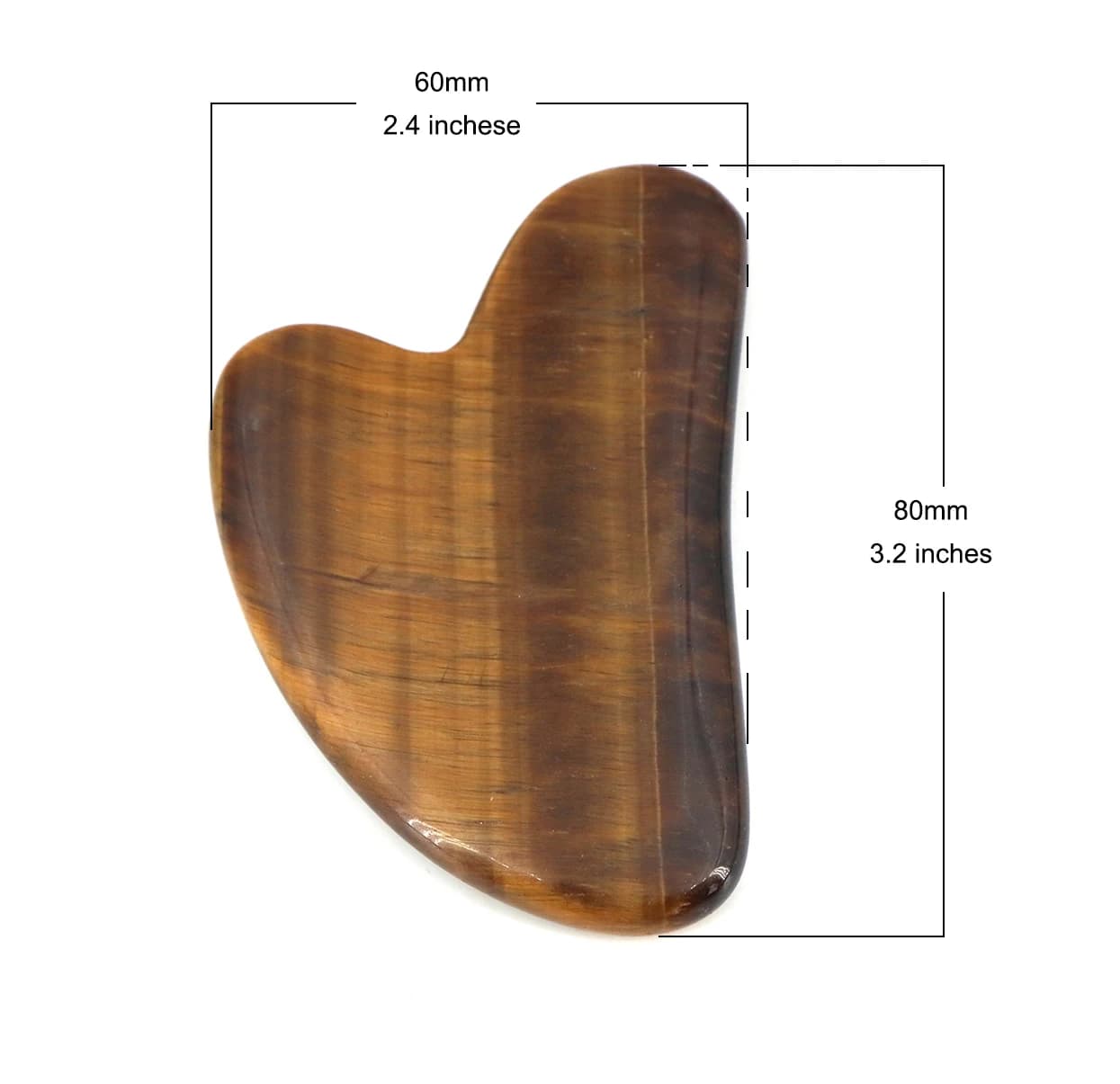 pink rose quartz and amethyst gua sha massage board — image 6
