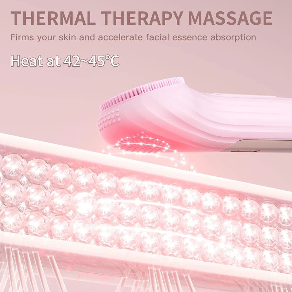 waterproof rechargeable sonic facial cleansing brush — image 6