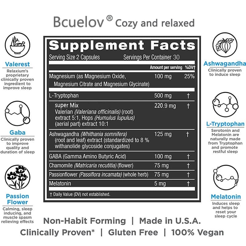 bottles of natural sleep supplement — image 6