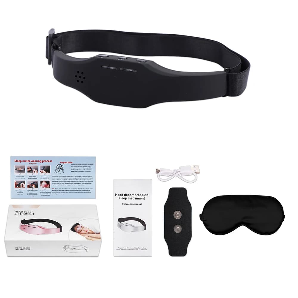 smart electric head massager with sleep monitor — image 8