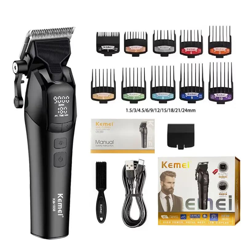 Kemei 10W professional electric hair clipper — image 8