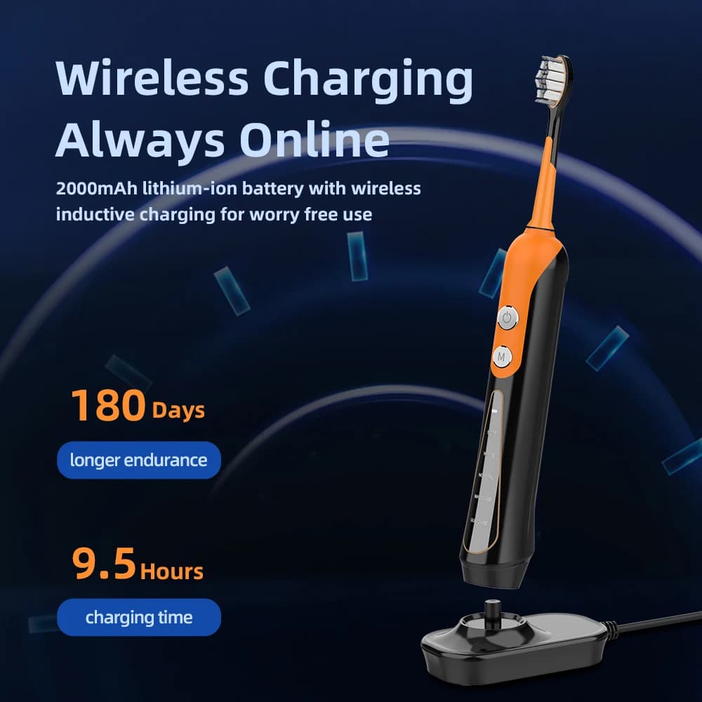 Subort S9 cordless sonic electric toothbrush — image 6